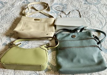 4 Purses Anne Klein Liz Claiborne Gianni Bernini Villager