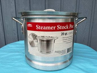 Chef Elect Steamer Stock Pot 20 Quart