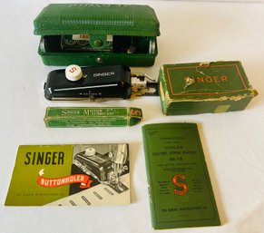 Lot Of Vintage Singer Sewing Machine Accessories