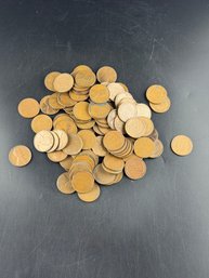 100 Miscellaneous Dated Wheat Pennies