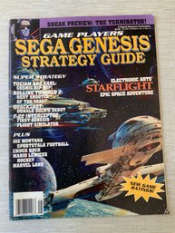 1991 SEGA Genesis Strategy Guide Magazine For Video Games