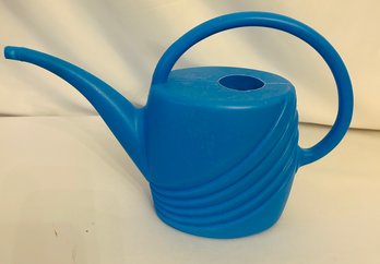 Vintage Blue Plastic Watering Can