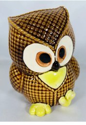 Vintage Ardco Ceramic Owl Planter
