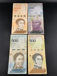 Lot Of Foreign Paper Money