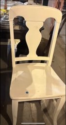 White Wood Chair