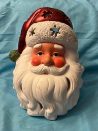 Home Reflections Ceramic Santa Luminary