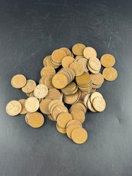 100 Miscellaneous Dated Wheat Pennies