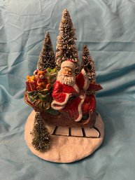 New Valerie Parr Hill Illuminated Santa