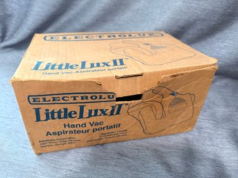 Vintage Electrolux Little Lux II Hand Held Vacuum