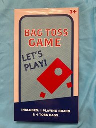 Bag Toss Game With Playing Board & 4 Toss Bags