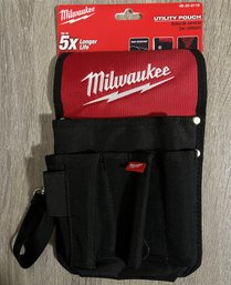 New Red And Black Milwaukee Multi Pocket Utility Pouch