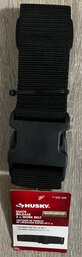 New Black Husky 2-inch Nylon Work Belt With Quick-release Buckle.