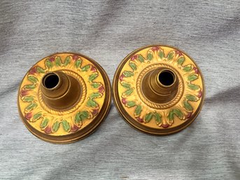 Arts & Crafts Stamped Ceiling Canopy / Light Fixture Plate