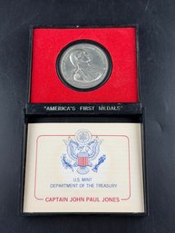 America's First Medals Captain John Paul Jones