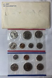 1981 Uncirculated Mint Set