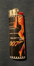 Vintage BIC JAMES BOND 007 LIGHTER  The World Is Not Enough