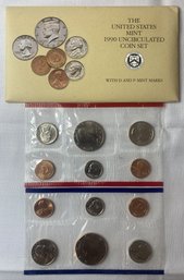 1990 Uncirculated Mint Set