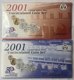 2001 Uncirculated Mint Set