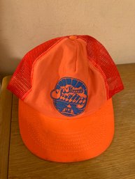 Vintage Orange Smooth Sailing Snapback Hat