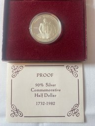 1732 - 1982 Silver Commemorative Half Dollar Proof