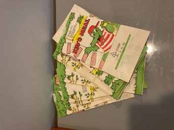 Vintage Lunch Bags Alligator Design