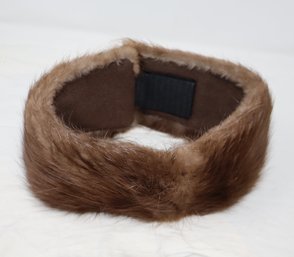 Dark Brown Fur Muff