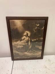 Vintage Print Of Jesus