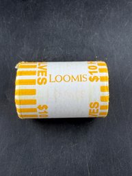 Bank Rolled Unsorted Kennedy Half Dollars