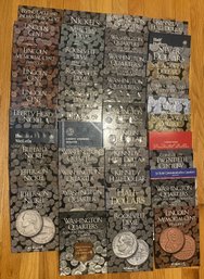 43 Various Coin Books Unused