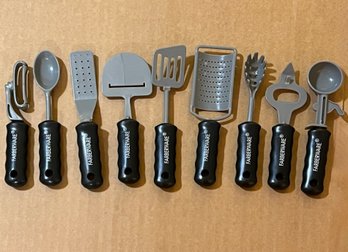 Realistic Plastic Miniature 9-piece Child's Farberware Cooking Tools