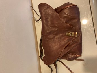 Sorial Brown Leather Purse