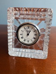 Waterford Crystal Quartz Desk Clock