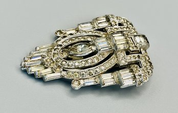Vintage Art Deco Dress Clip