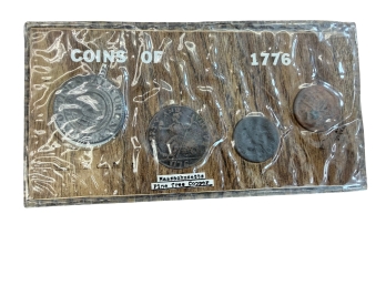 Coins Of 1776 Massachusette Pine Tree Copper
