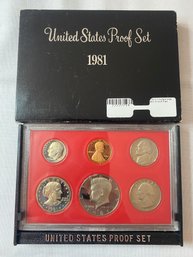1981 US Mint Proof Set