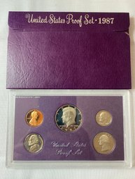 1987 US Mint Proof Set