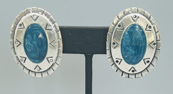 NewPro Oval Clip-on Earrings