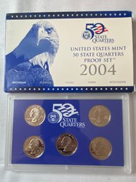 2004 US Mint Proof Quarter Set