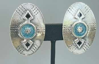 NewPro Oval Clip-on Earrings - NP4