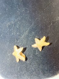 Vintage Sarah Coventry Starfish Clip-on Earrings
