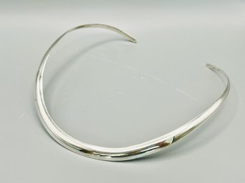 Sterling Silver Collar Necklace