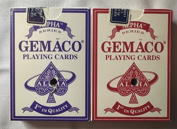Gemaco Playing Cards From Mohegan Sun Casino