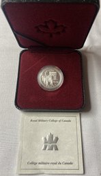2001 Canada Royal Military College Silver 5 Cents Proof #23508