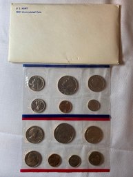 1981 US Uncirculated Mint Set