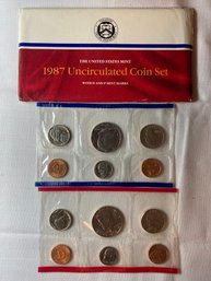 1987 US Uncirculated Mint Set