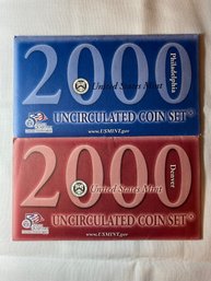 2000 D & P Uncirculated Mint Sets