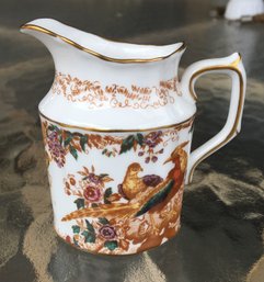 Royal Crown Derby 3,5/8' Pitcher Creamer Olde Avesbury Pheasant Bird Pattern