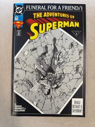 The Adventures Of Superman #498 Published In 1993