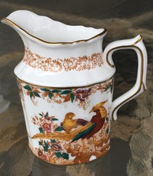 Royal Crown Derby 4,1/8' Pitcher Creamer Olde Avesbury Pheasant Bird Pattern