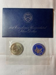 1972 S Eisenhower Uncirculated US Silver Eisenhower Dollar